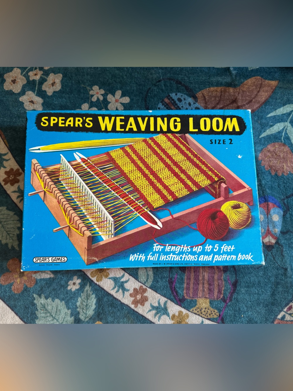 Vintage Spear’s Weaving Loom Size 2 - 1960s ALL PARTS